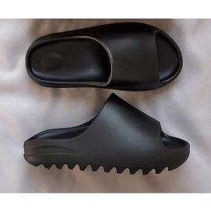 Yeezy inspired slides black 8